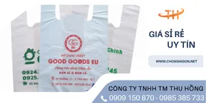 Túi xốp trắng sữa in logo theo yêu cầu – đặt sỉ giá tốt tại TP.HCM