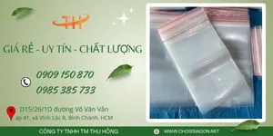 Sỉ lẻ túi zipper chỉ đỏ – đủ size – hàng dày, bền, chắc