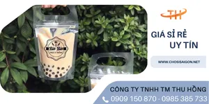 Xưởng túi zip đựng nước ép, trà chanh, trà sữa giá rẻ tại TP.HCM