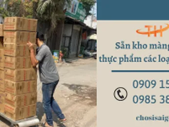 Giao hàng nhanh chóng màng bọc thực phẩm cho cửa hàng của khách tại Bình Chánh