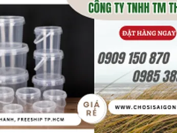 Báo giá sỉ xô nhựa đựng trà trái cây tại Sài Gòn