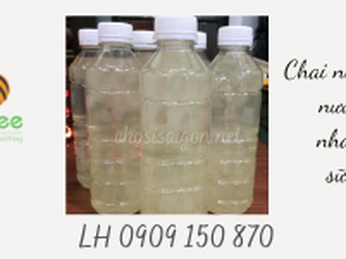 Bán chai nhựa đựng nha đam, nước sâm, sữa bắp giá rẻ tại Tp.HCM