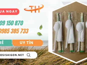 Combo 4 trong 1 đũa, muỗng, giấy, tăm giá xưởng rẻ tại Bình Chánh