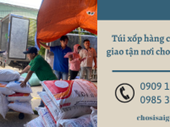 Túi xốp hàng chợ sẵn kho giao sỉ tận nơi tại Bình Chánh, HCM cho khách