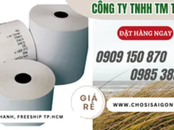 Nơi sỉ giấy in nhiệt K57, K80 uy tín giá tốt