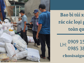 Thu Hồng đi giao bao bì túi xốp, túi rác đến các quận TP.HCM