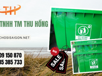 Kho sỉ giá rẻ ưu đãi thùng rác công nghiệp 660 lít tại HCM