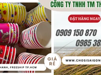 Tô giấy 360ml giá bán sỉ rẻ tại TP.HCM