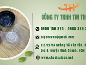 Tô - thố - hộp nhựa tròn trắng, đen giá sỉ rẻ tại Sài Gòn