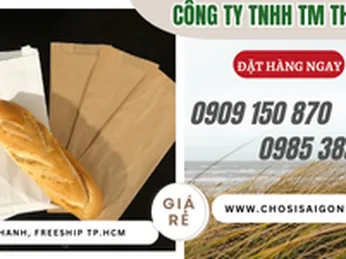 Túi giấy đựng bánh mì bỏ sỉ giá siêu tốt