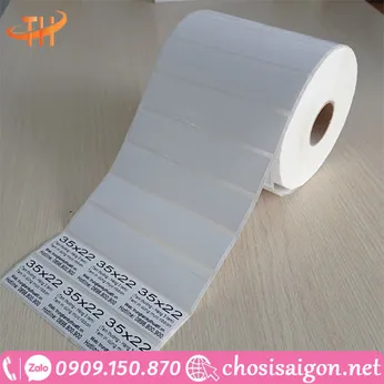 GIẤY DECAL NHIỆT 3 TEM