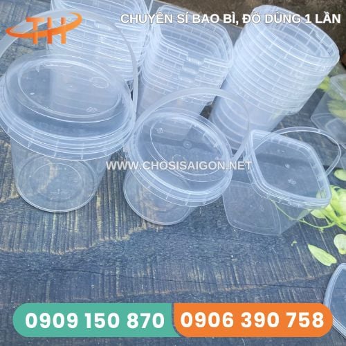 XÔ NHỰA MINI ĐỰNG THỨC UỐNG
