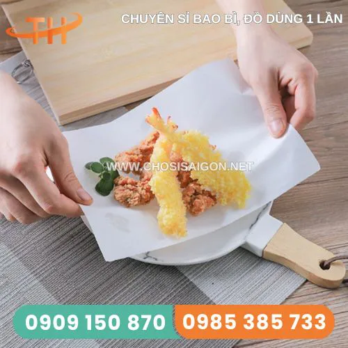 GIẤY THẤM DẦU THỰC PHẨM