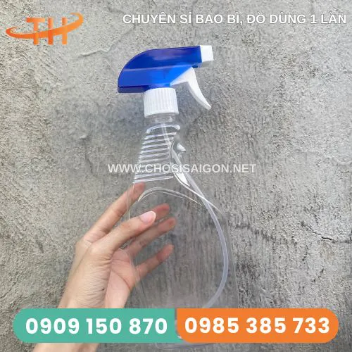 CHAI NHỰA ĐỰNG NƯỚC XỊT KÍNH