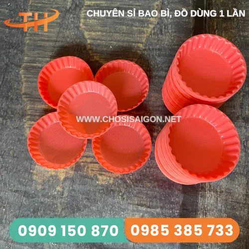 CHÉN NHỰA NHỎ ĐỰNG TƯƠNG, NƯỚC CHẤM
