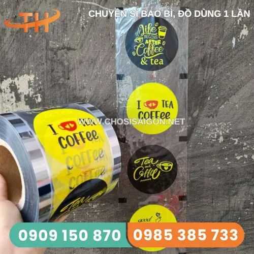 CUỘN MÀNG ÉP LY TRÀ SỮA - NƯỚC MÍA