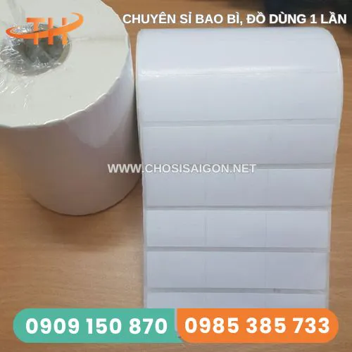 GIẤY DECAL NHIỆT 3 TEM