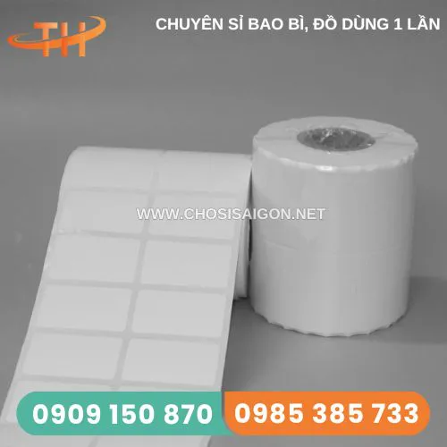 GIẤY DECAL NHIỆT 2 TEM