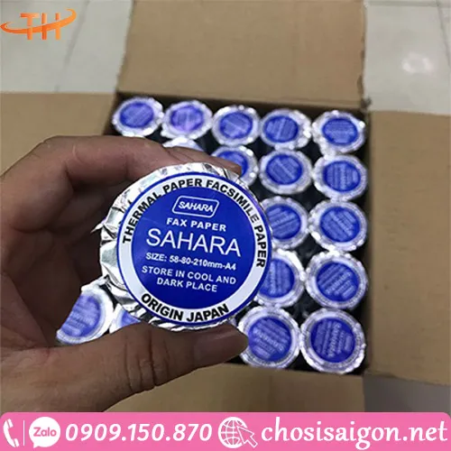 GIẤY IN HÓA ĐƠN CẢM NHIỆT SAHARA