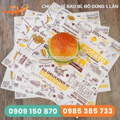 GIẤY KRAFT GÓI THỰC PHẨM