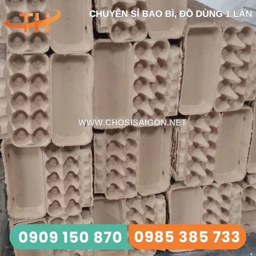 HỘP GIẤY ĐỰNG TRỨNG CÓ NẮP ĐẬY 12 QUẢ