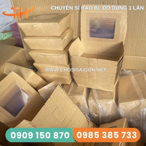 HỘP GIẤY KRAFT NẮP CỬA SỔ