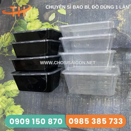 HỘP NHỰA CHỮ NHẬT ĐỰNG THỰC PHẨM