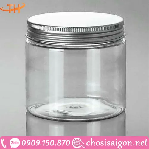 HŨ NHỰA PET NẮP NHÔM