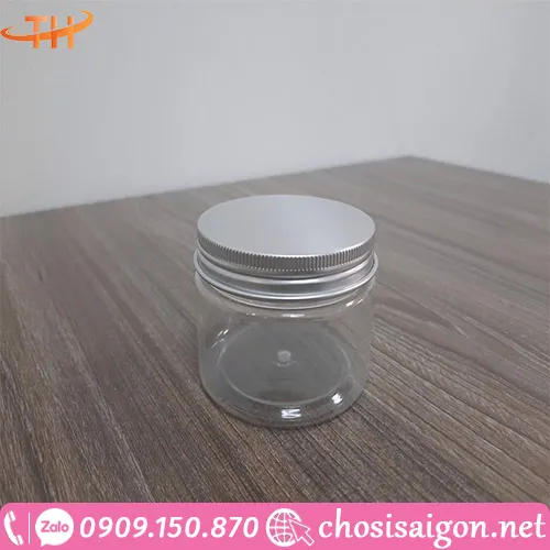 HŨ NHỰA PET NẮP NHÔM