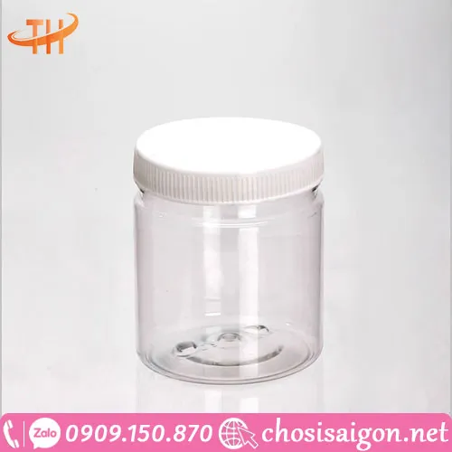 HŨ NHỰA PET NẮP NHỰA