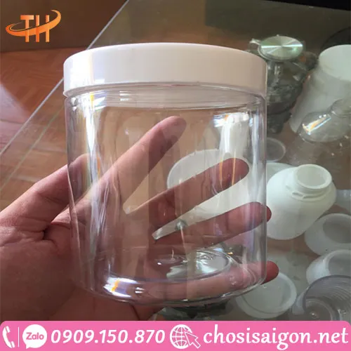 HŨ NHỰA PET NẮP NHỰA