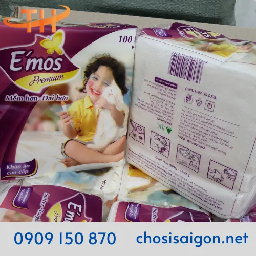 KHĂN GIẤY VUÔNG E’MOS