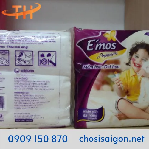 KHĂN GIẤY VUÔNG E’MOS