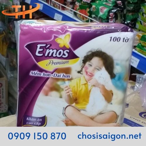 KHĂN GIẤY ĂN E'MOS