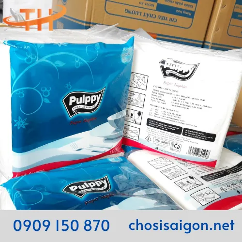 KHĂN GIẤY VUÔNG PULPPY