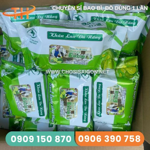 KHĂN ƯỚT LAU BẾP ĐA NĂNG