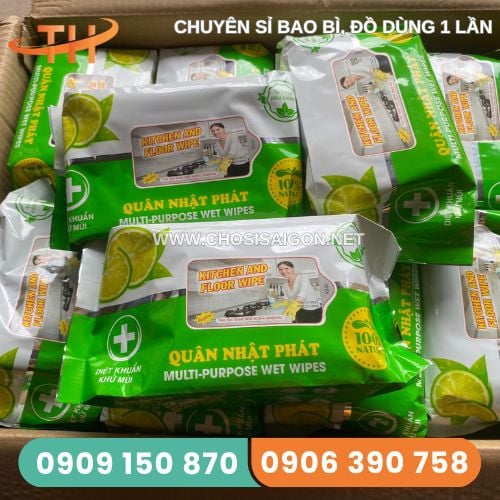 KHĂN ƯỚT LAU BẾP ĐA NĂNG