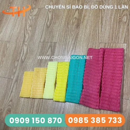 LƯỚI XỐP BỌC TRÁI CÂY ĐỦ MÀU, ĐỦ SIZE