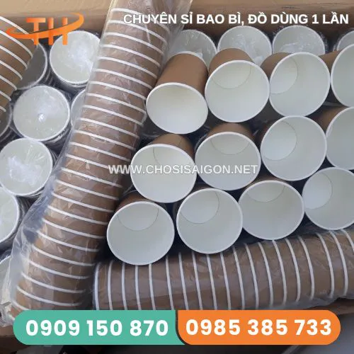 LY GIẤY KRAFT 8OZ (280ML) ĐỰNG CAFE NÓNG