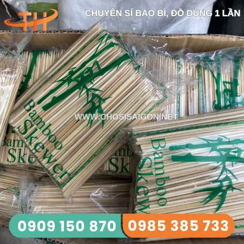 XIÊN TRE - QUE XIÊN NƯỚNG THỊT