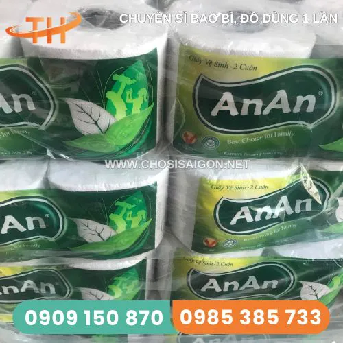 GIẤY VỆ SINH  AN AN