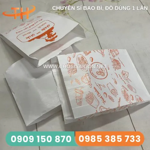 TÚI GIẤY ĐỰNG ĐỒ ĂN NHANH