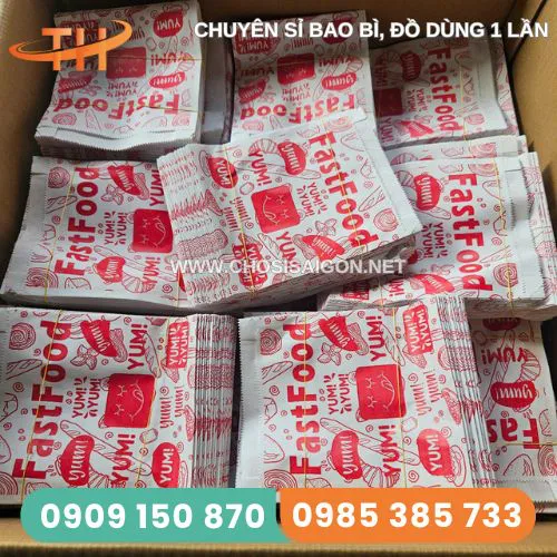 TÚI GIẤY ĐỰNG ĐỒ ĂN NHANH