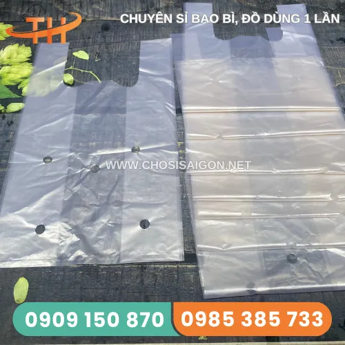 TÚI XỐP 2 QUAI ĐỤC LỖ ĐỰNG HÀNG NÔNG SẢN