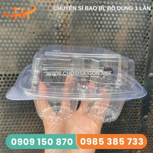 VỈ NHỰA ĐỰNG TRỨNG 4 QUẢ