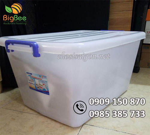 Phân phối thùng nhựa 55l giá rẻ