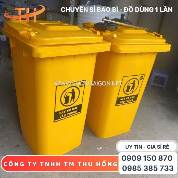 Thùng rác 240 lít