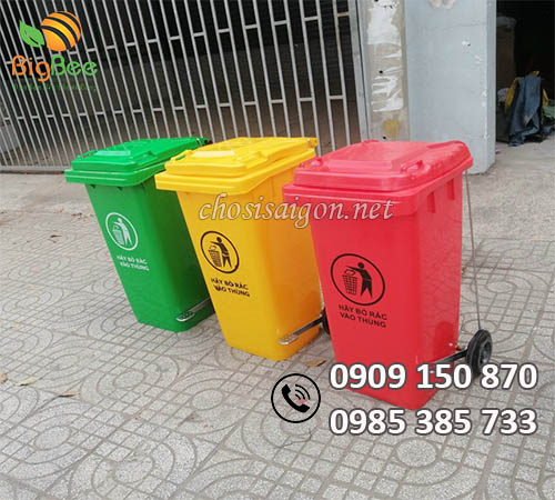 Thùng rác 60 lít giá sỉ rẻ
