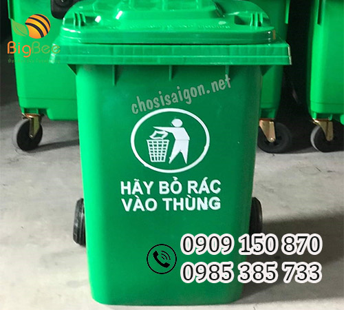 Thùng rác 360 lít sỉ giá tốt