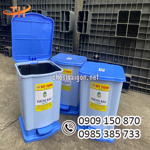 Sỉ lẻ thùng rác đạp chân cao cấp